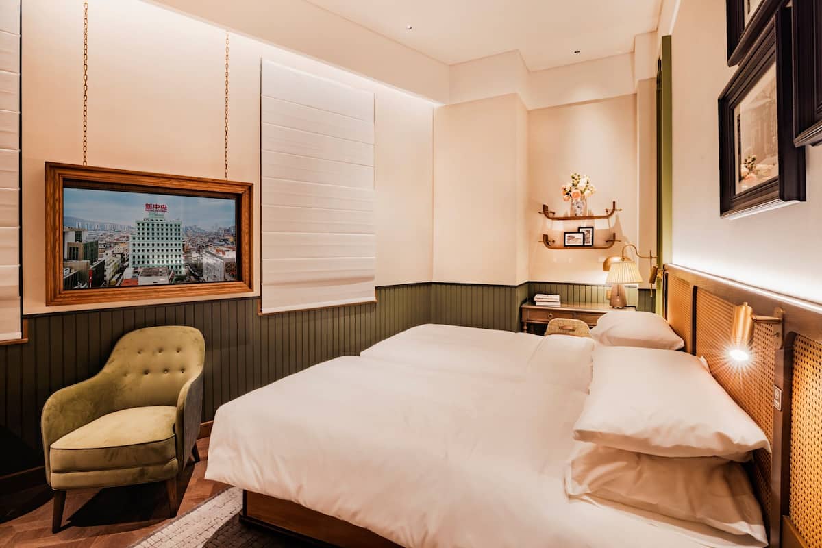 Superior-Zimmer, 2 Einzelbetten, Stadtblick