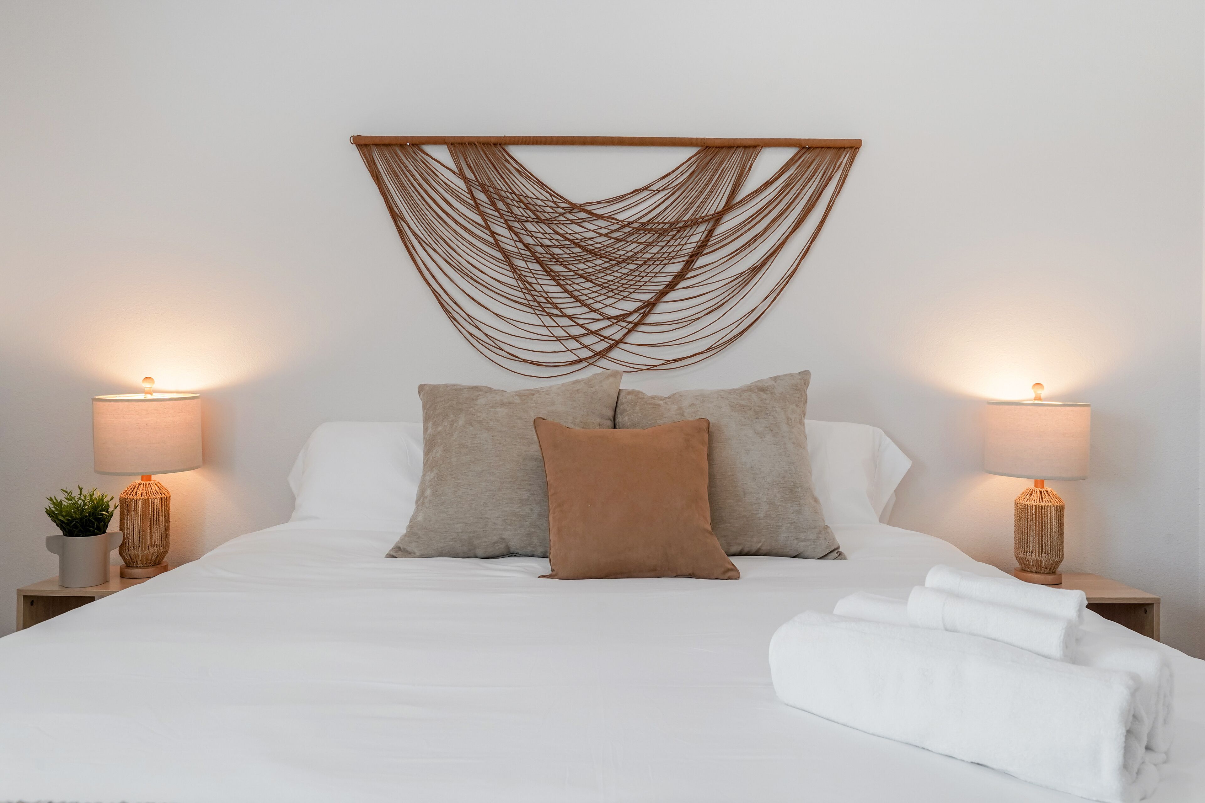 2 bedrooms, iron/ironing board, travel crib, WiFi