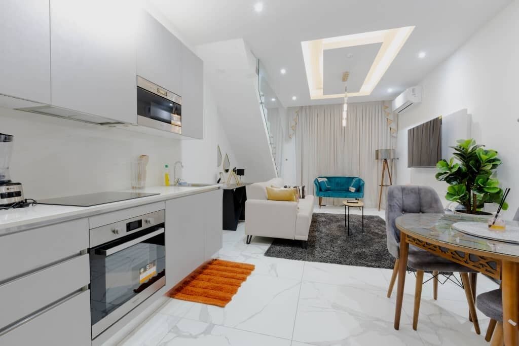 Executive Duplex, 1 Bedroom | Living area