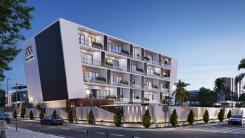 Fachada de la propiedad