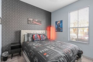 3 bedrooms, iron/ironing board, travel crib, WiFi