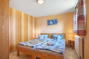 2 chambres, draps fournis