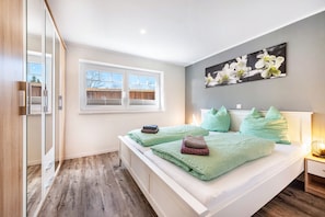 4 soverom og sengetøy