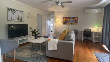 TV connectée, cheminée