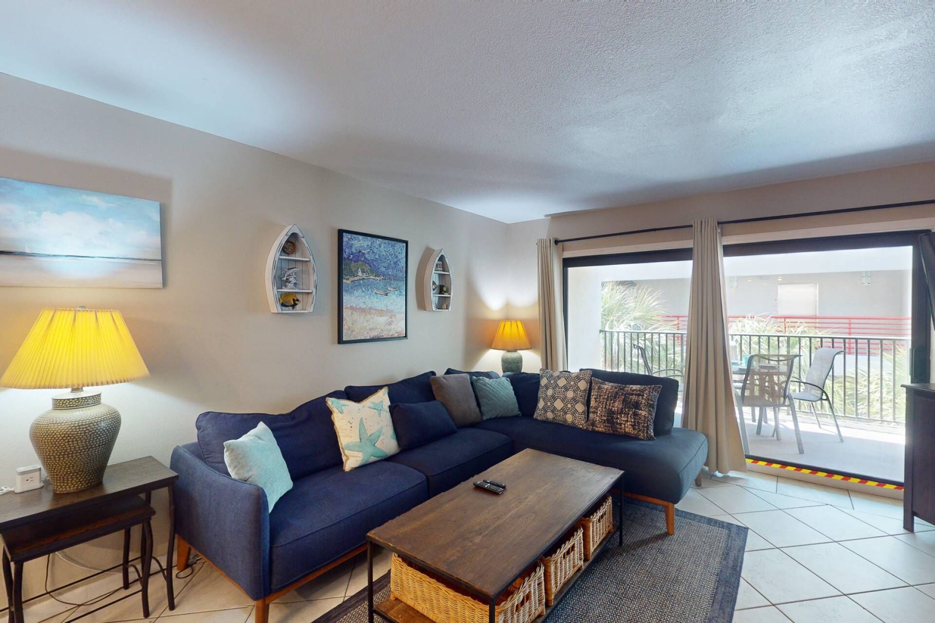 Comfortable living room area