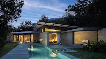 Villa - 1 soveværelse (Garden Pool) | Premium-sengetøj, pengeskab på værelset, individuel indretning