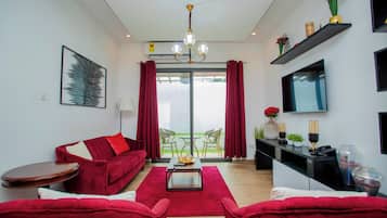 Superior appartement, 2 slaapkamers | Woonruimte