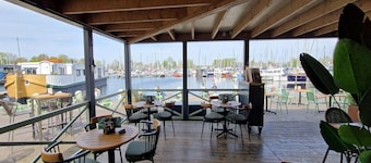Water Lodge in Naarden with Marina Views