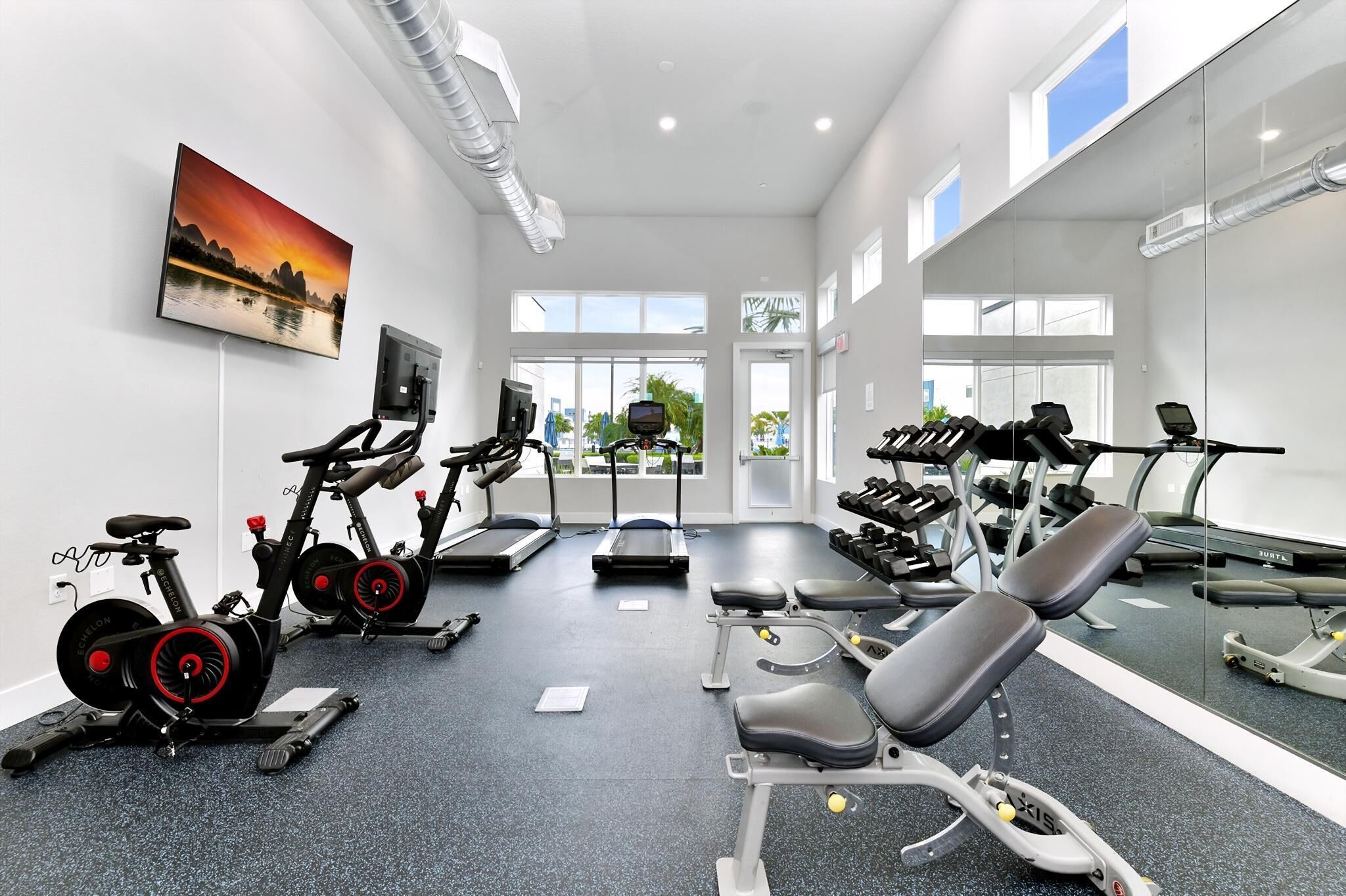 Fitnessbereich