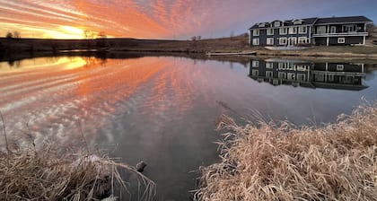 Country Getaway + Lodge quarters. Your place to come and relax.