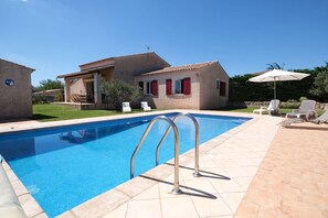 Pool - Vacation rental house with pool AUREILLE LS1-439 (Aureille)