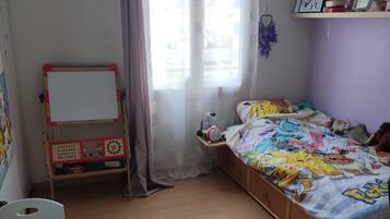 2 chambres, Wi-Fi gratuit, draps fournis