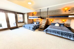4 chambres, bureau, Wi-Fi gratuit, draps fournis