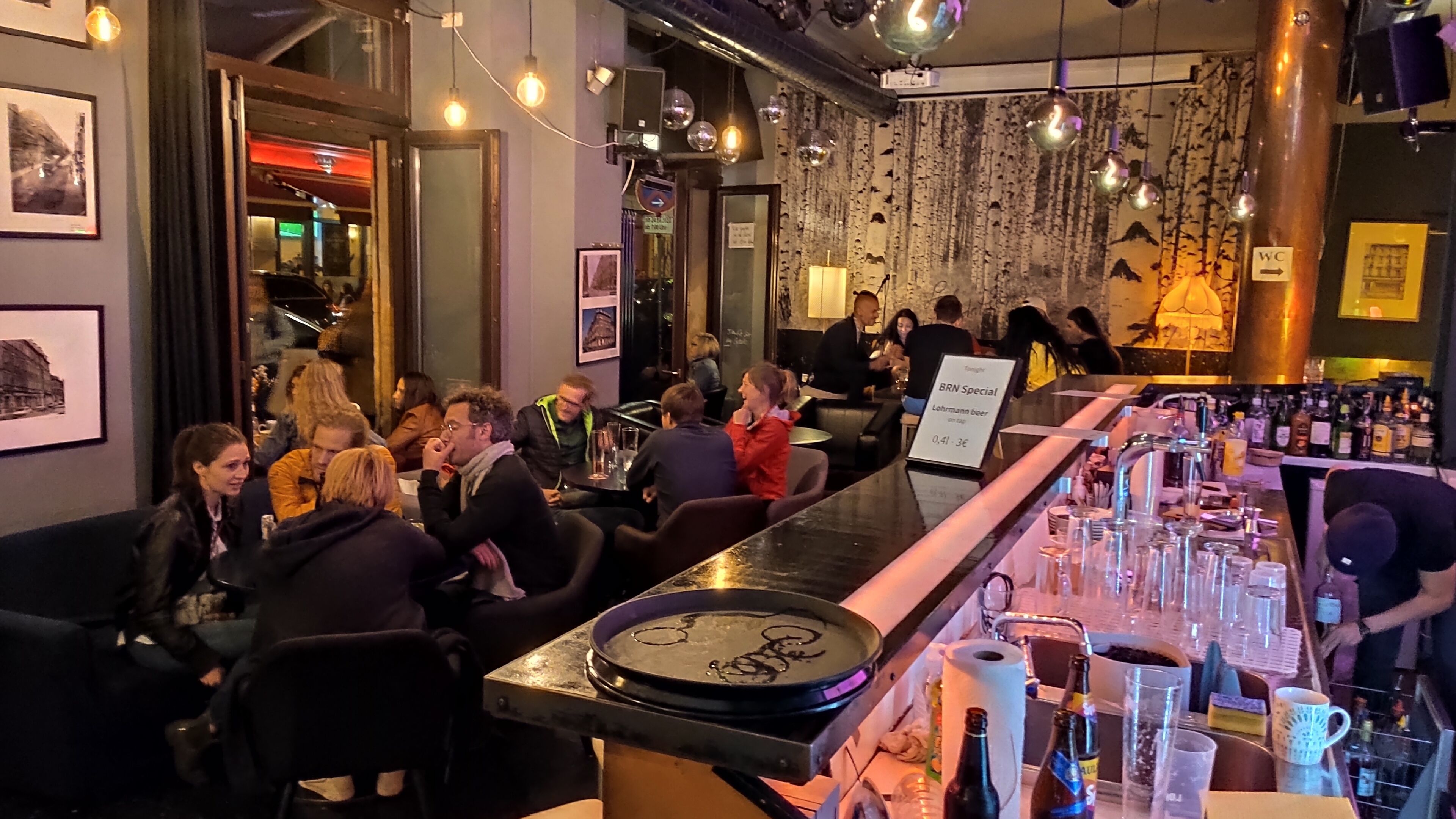 Bar (på overnatningsstedet)