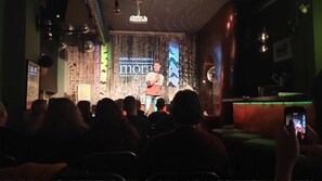 Douche, sèche-cheveux