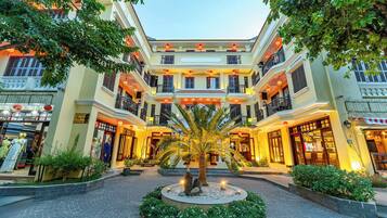 Voorkant van accommodatie