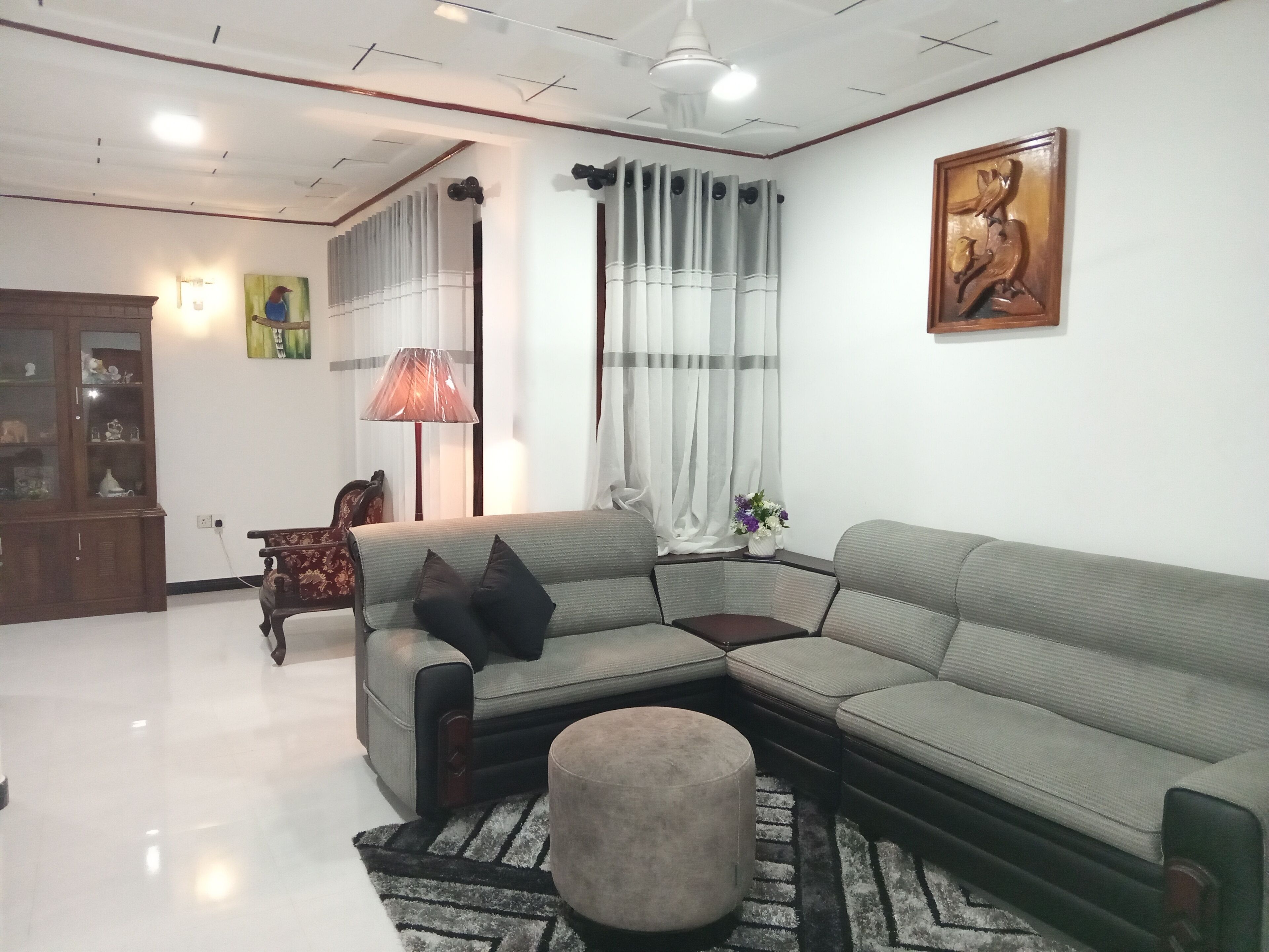 TV connectée, cheminée