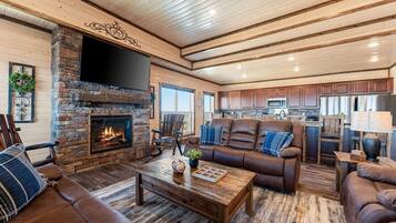 TV, fireplace, table tennis, offices