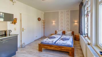 Wifi gratis y ropa de cama