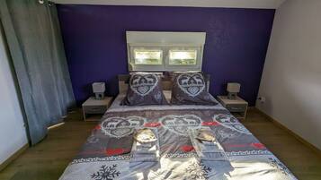 2 chambres, draps fournis