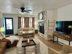 Fireplace - Timbers Tavern in Red River NM (Red River)