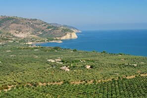 منظر من الجو على ارتفاع عالٍ