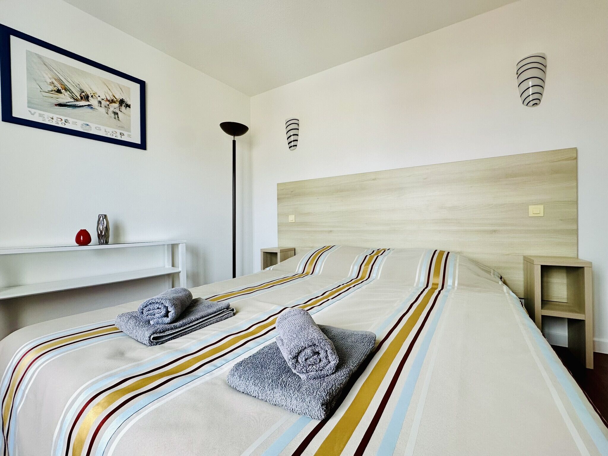 1 chambre, fer et planche à repasser, Wi-Fi gratuit, draps fournis