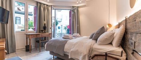 Luksus-lejlighed | Egyptiske bomuldslagner, premium-sengetøj, dundyner