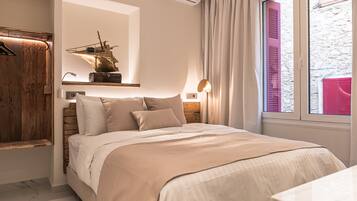 Luxury Double Room | 1 bedroom, Egyptian cotton sheets, premium bedding, down comforters