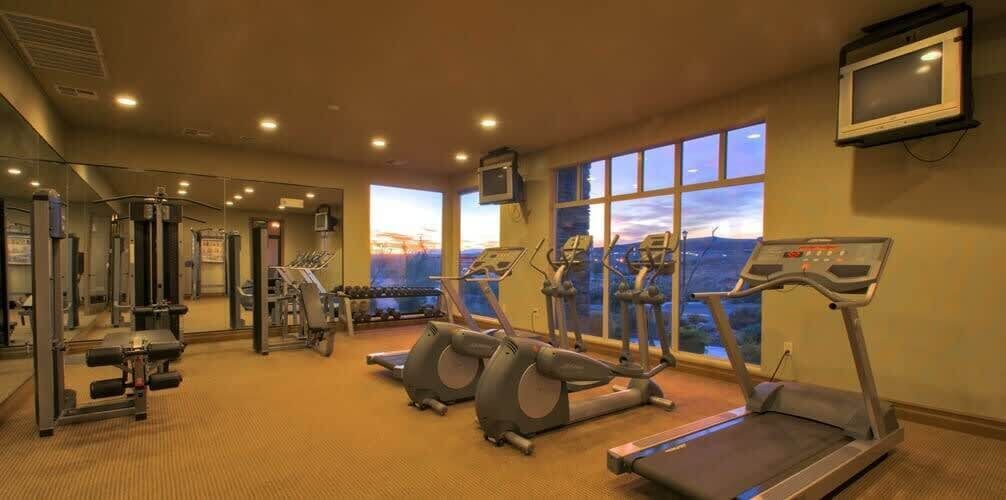 Fitnessbereich