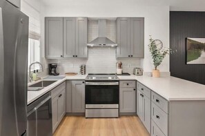 Fridge - Unit 2 One Central · Modern Urban Luxury Escape - Unit 2 (Bellevue)