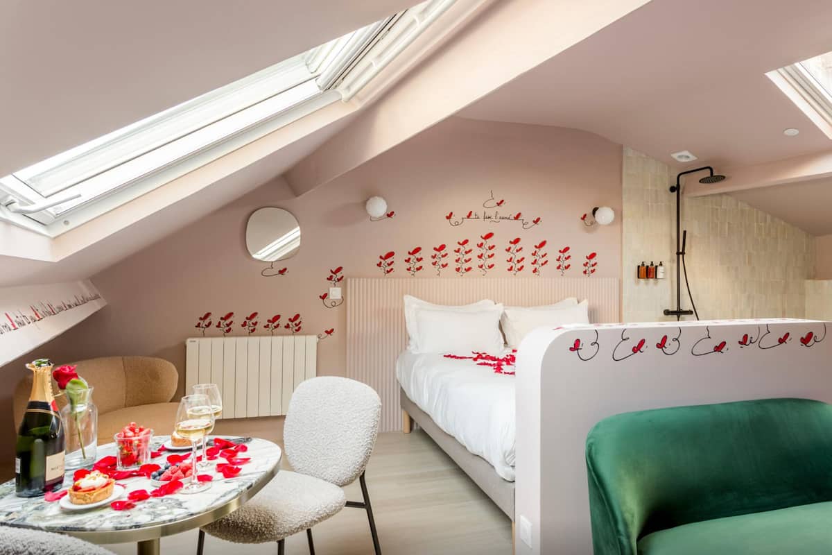 Basic Studio | 1 bilik tidur, langsir/tirai gelap terus, seterika/papan seterika