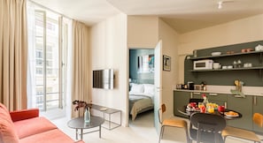 Apartamento clásico | Zona de estar