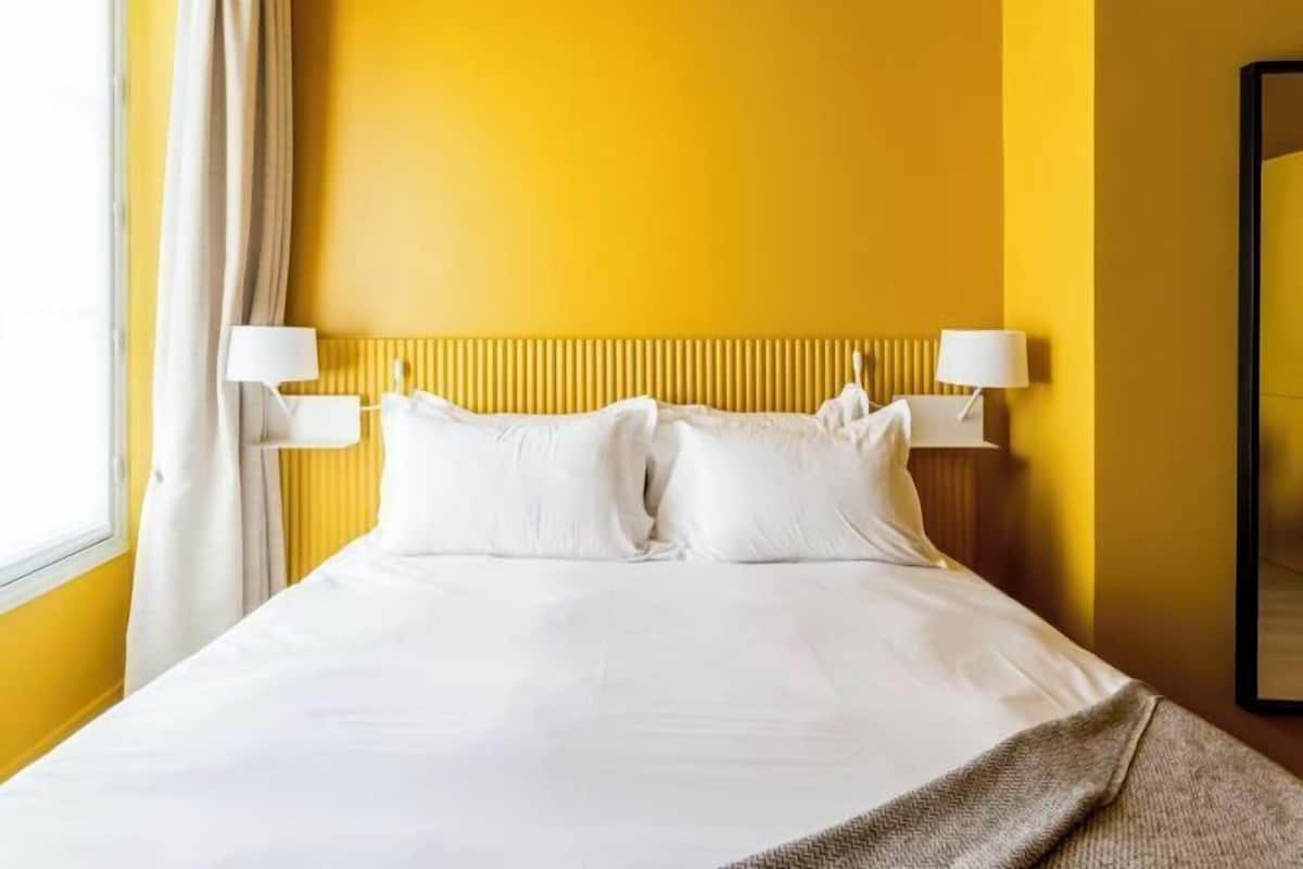 1 bilik tidur, langsir/tirai gelap terus, seterika/papan seterika