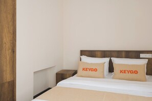 1 slaapkamer, een strijkplank/strijkijzer, wifi, beddengoed