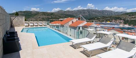 Seasonal outdoor pool