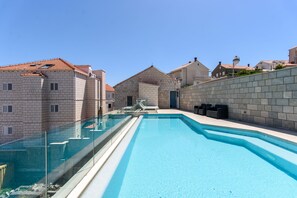 Seasonal outdoor pool