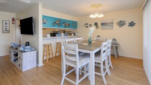 Dining - 2nd Row 3 BR Condo with a Shared Pool! Floral Villas D13  (Surfside Beach)