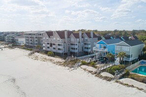 Exterior - Oceanfront 3 BR Condo with a Shared Pool! Surfside By The Sea II 202 (Surfside Beach)