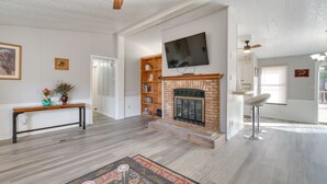 Interior - Pet-friendly Broken Bow Cabin w/ Deck & Fire Pit! (Broken Bow)