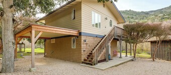 Scenic Carmel Valley Home w/ Deck: Steps to River!
