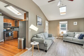 House (2 Bedrooms) | Interior - Downtown Westerly Home: 4 Mi to Beaches! (Westerly)