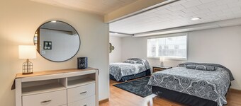 Walk to Lake Beach: Glenwood Vacation Rental!