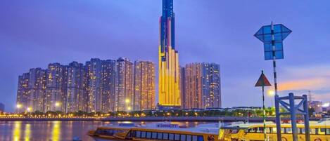 Façade de l’hébergement