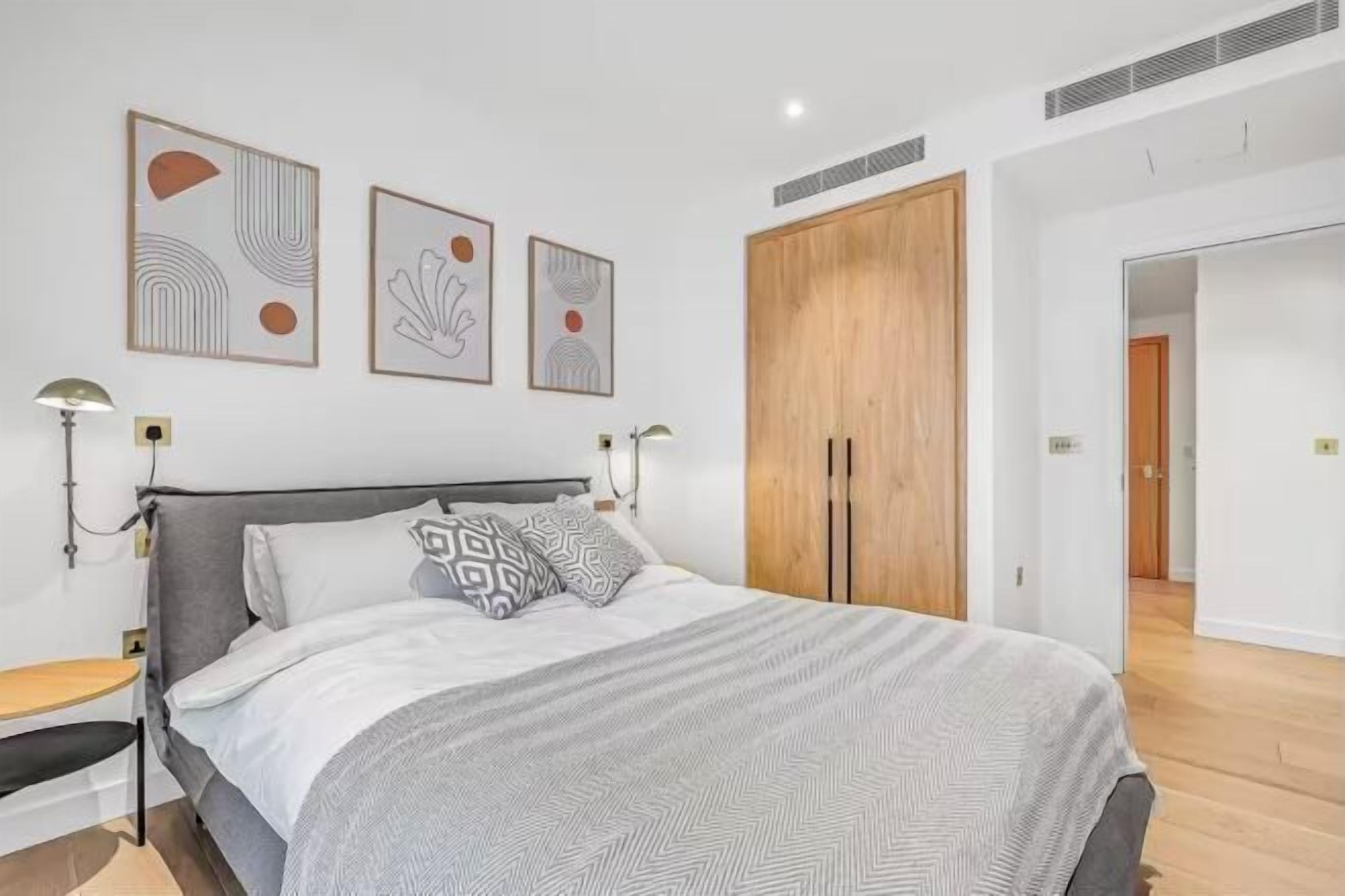 Individually decorated, individually furnished, desk, laptop workspace