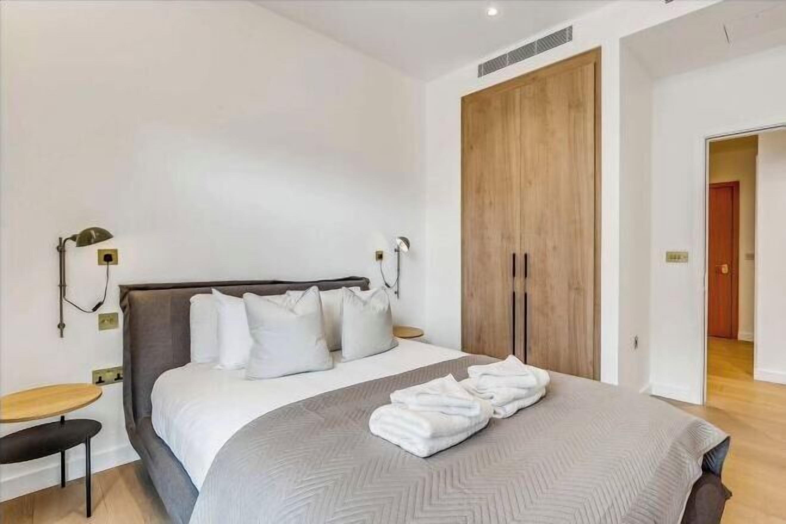 Individually decorated, individually furnished, desk, laptop workspace