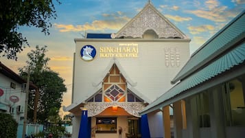 Façade de l’hébergement