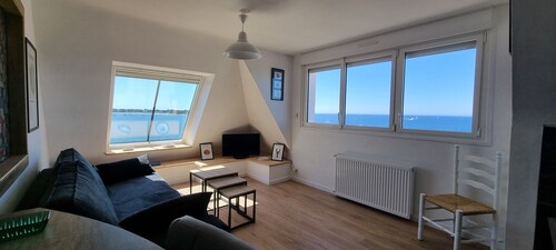 Bel Appartement rénové au centre de Concarneau - Superbe vue sur la baie