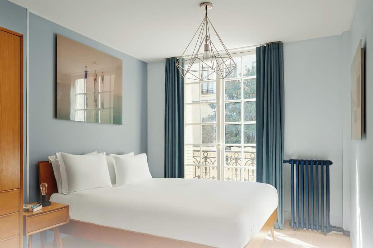 Familie appartement | Verduisterende gordijnen, een strijkplank/strijkijzer, gratis wifi