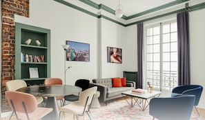 Living area - Beauquartier - Madeleine (Paris)